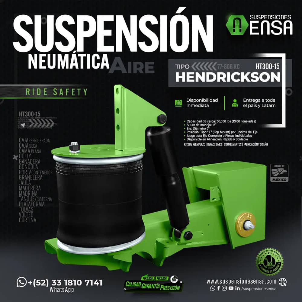 Suspensión neumática aire