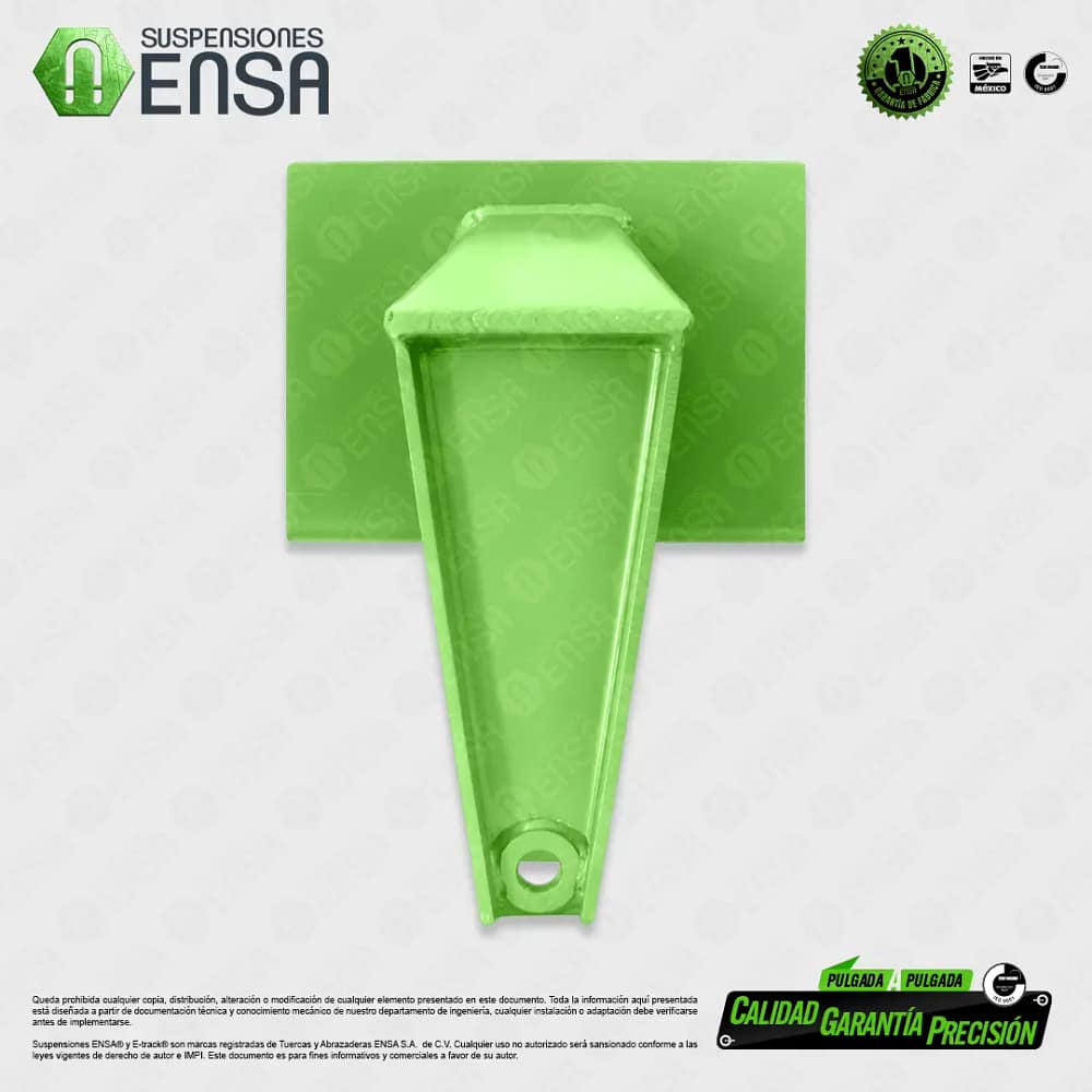 Percha Tras-Delantera TORTON Punta 1"