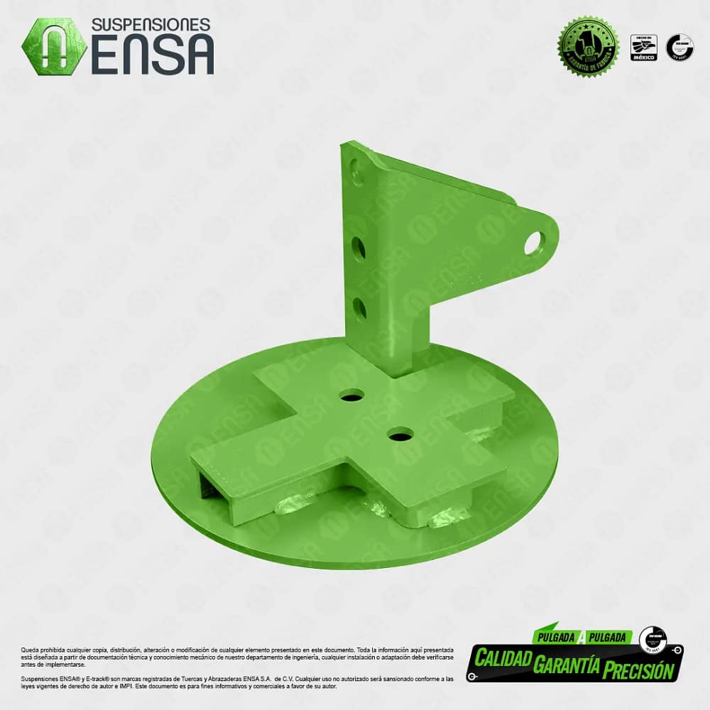 Soporte Derecho Para Bolsa Aire 17" A.M.