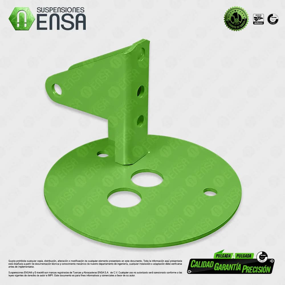 Soporte Izquierdo Para Bolsa Aire HT-300 PL-1/4"