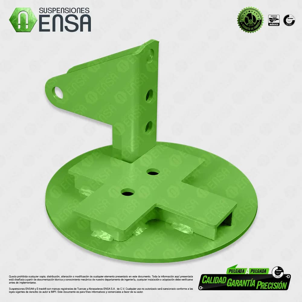 Soporte Izquierdo Para Bolsa Aire 17" A.M.