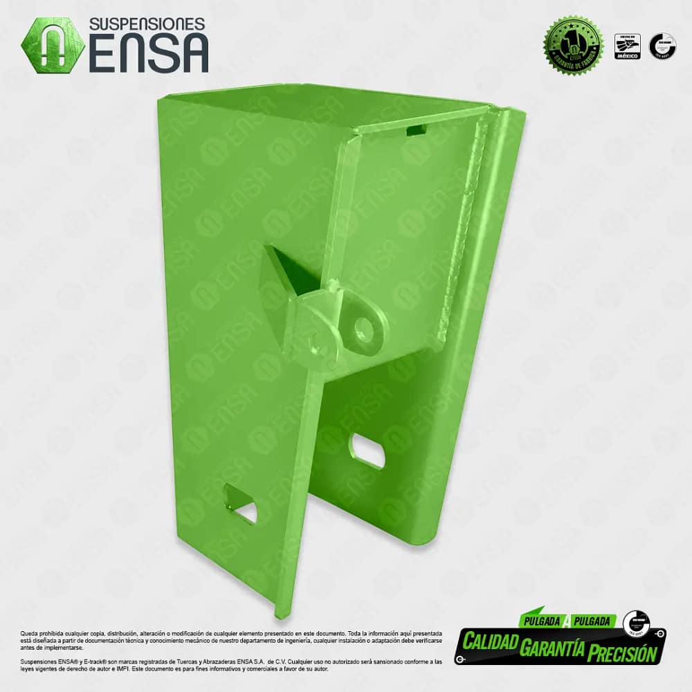 Percha de Suspensión de Aire Q.A. Derecha A/M 19" PL-1/4