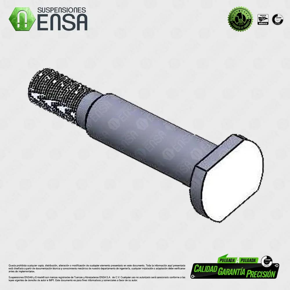 Tornillo Tensor FRUEHAUF 1 1/4" X 6 1/2"