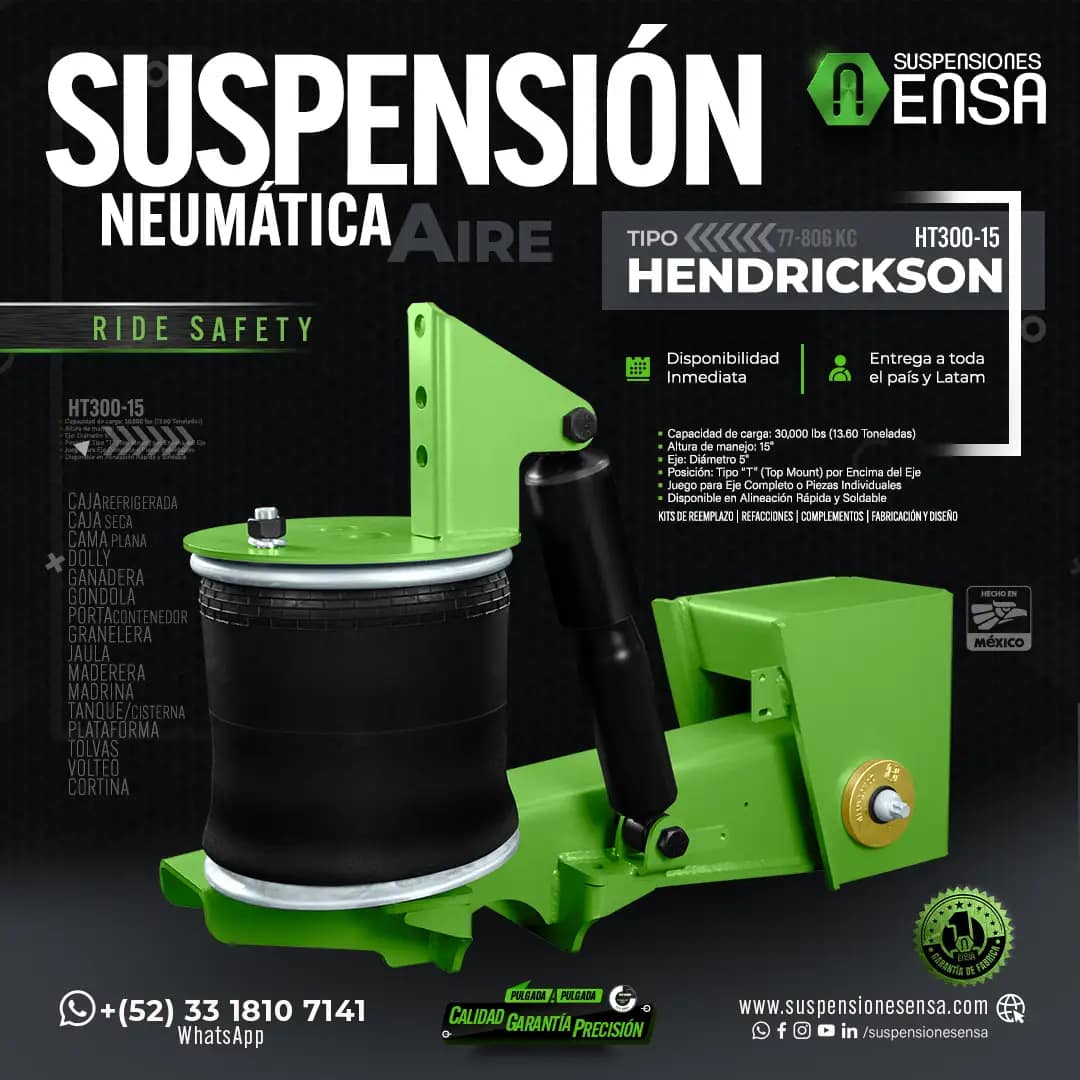 Suspensión neumática aire ENSA