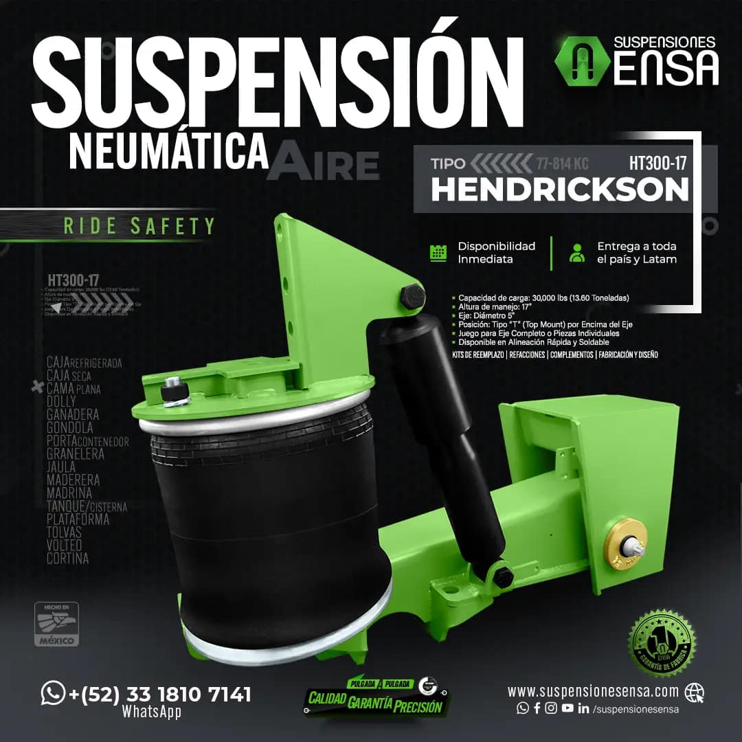 Suspensión neumática aire ENSA