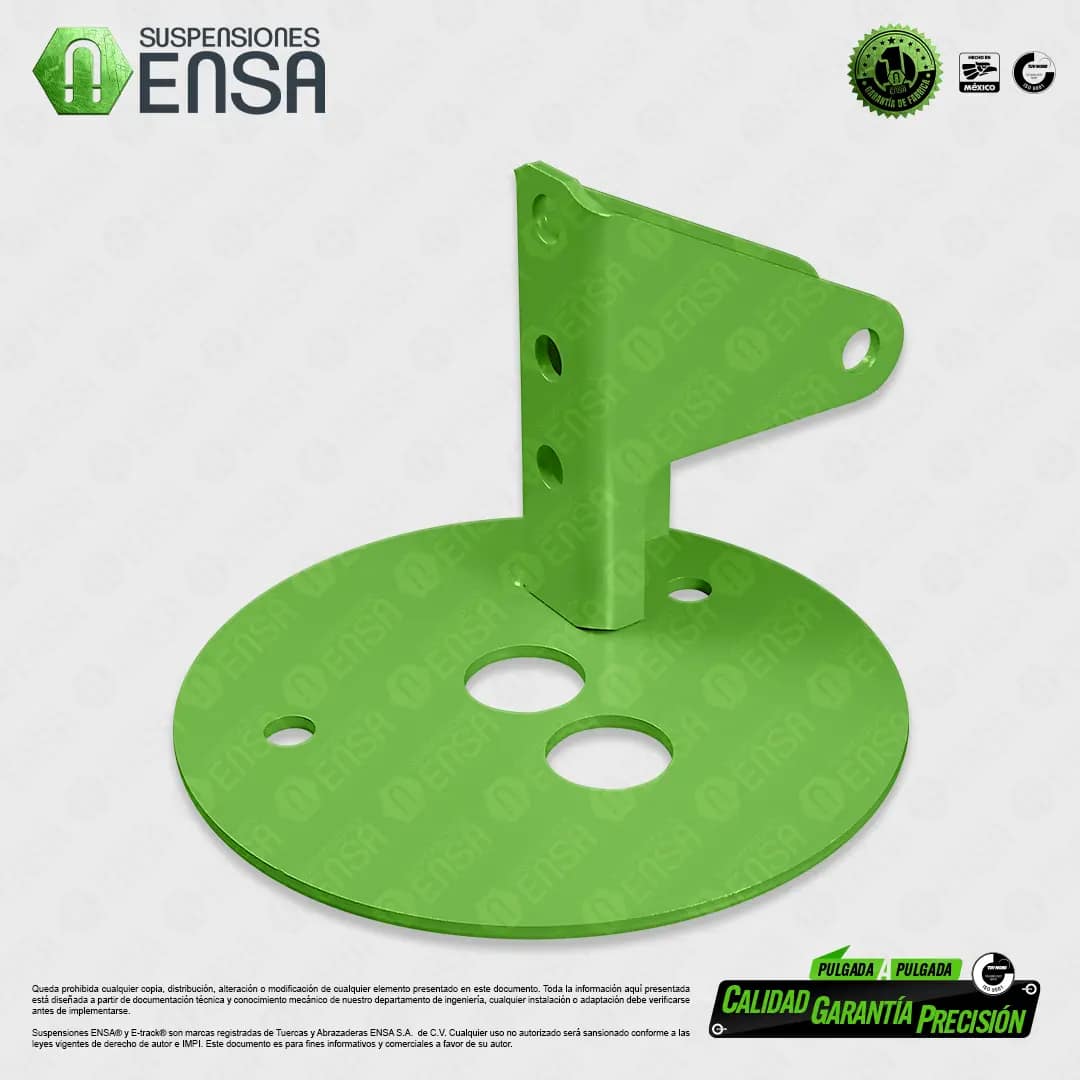 Soporte Derecho Para Bolsa Aire HT-300 PL-1/4"